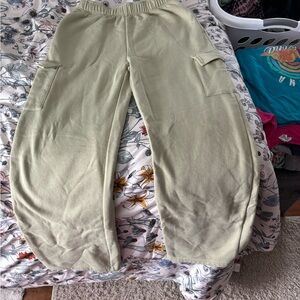 Light Green Cargo Pants